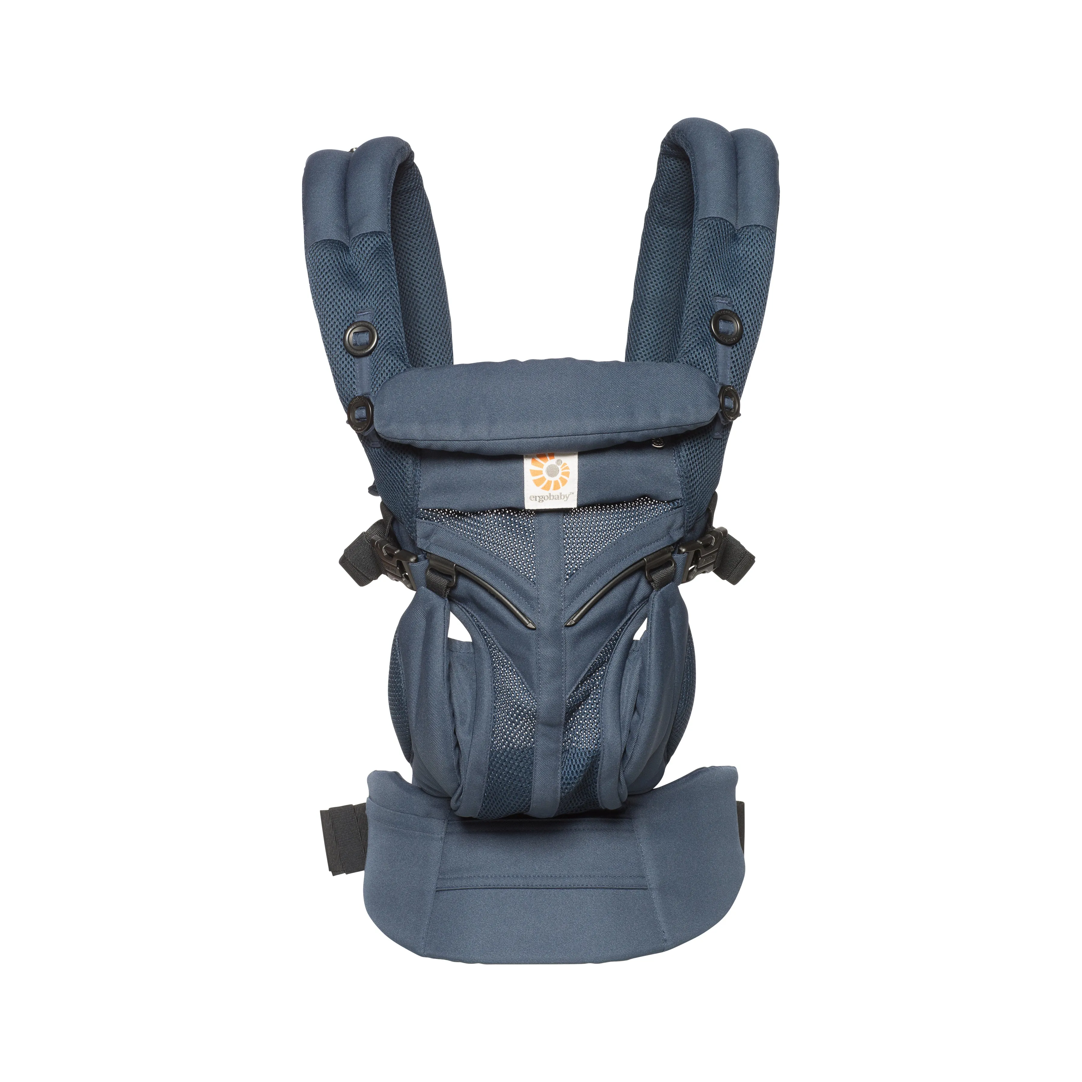 [1 year local warranty] Ergobaby Omni 360 Cool Air Mesh Baby Carrier - Midnight Blue