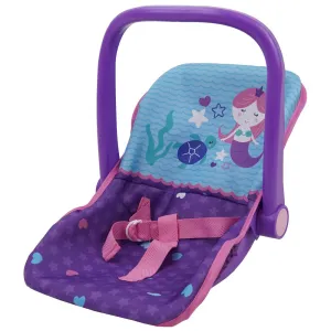 509 Mermaid-Themed Doll Car Seat and Playset