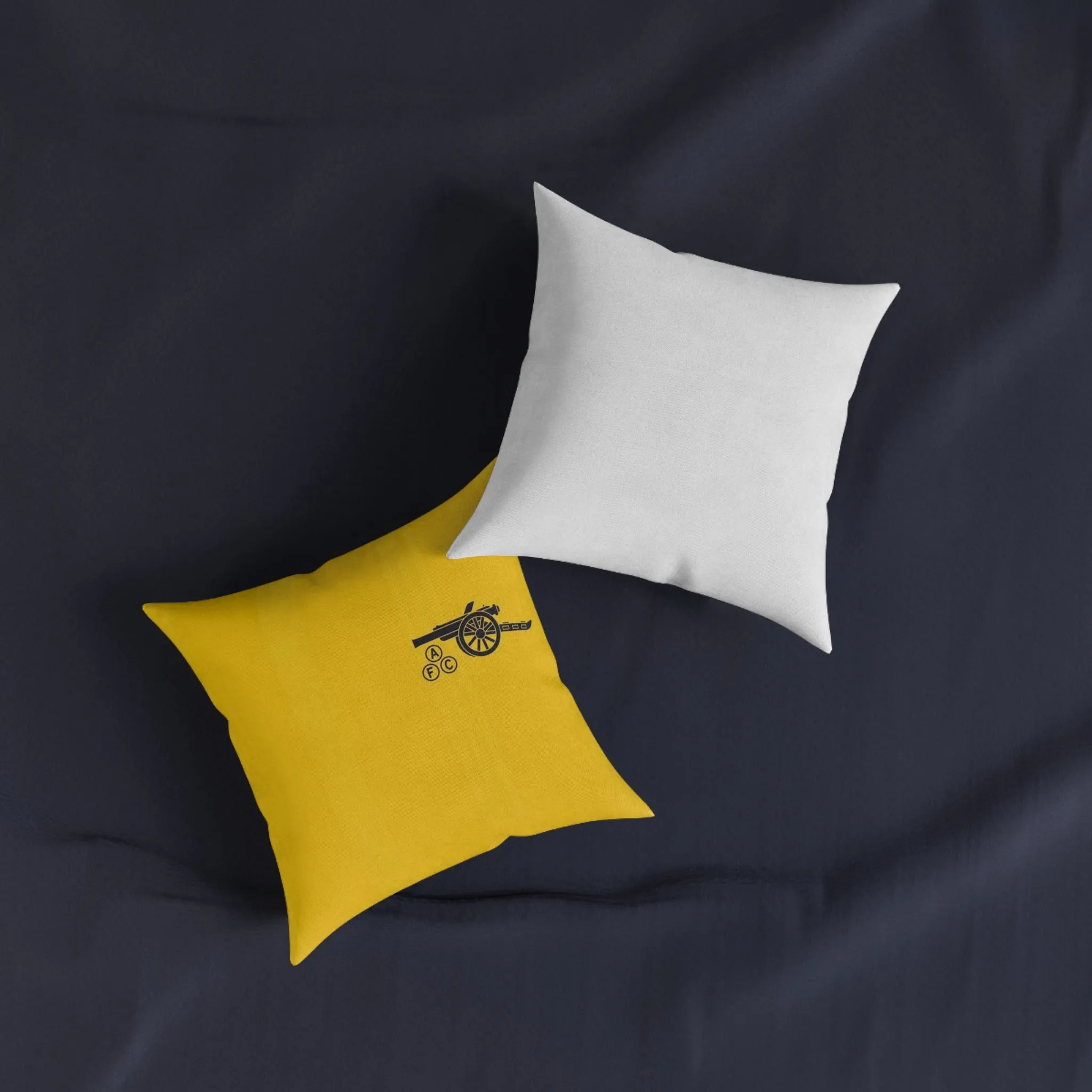 Arsenal Retro JVC Away Kit - Square Pillow