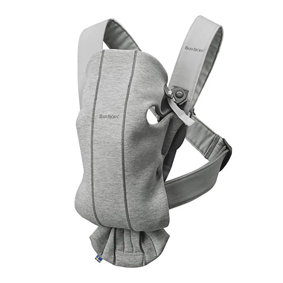 Baby Carrier Mini - Light Grey Cotton (See Description)