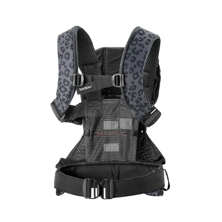 Baby Carrier ONE - 3D Mesh, Anthracite Leopard