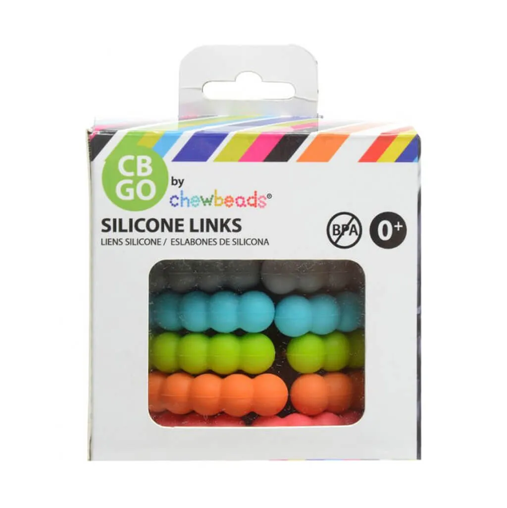 Baby Silicone Links Rainbow