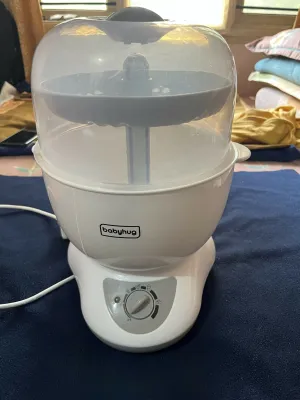 BABYHUG 6-in-1 bottle sterilizer cum warmer