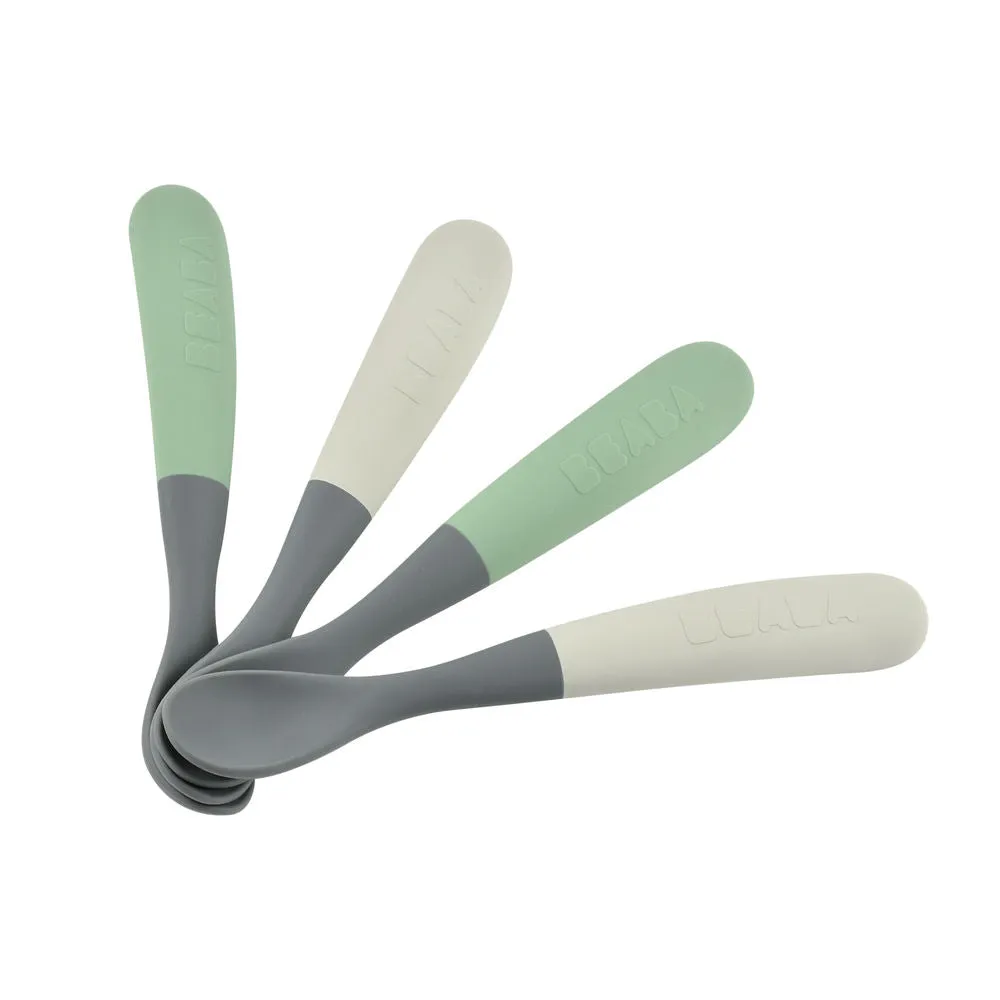 Beaba Silicone Baby Spoon Set