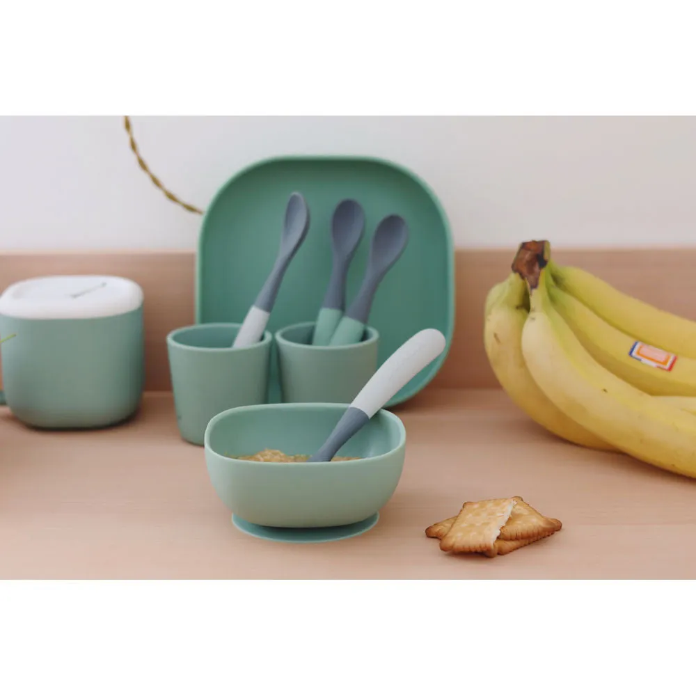 Beaba Silicone Baby Spoon Set