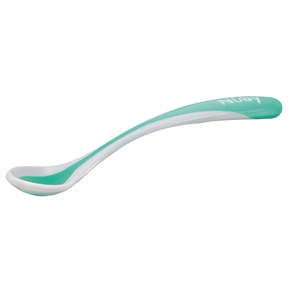 Blue And Green Hot Safe Spoons Pack Of 2