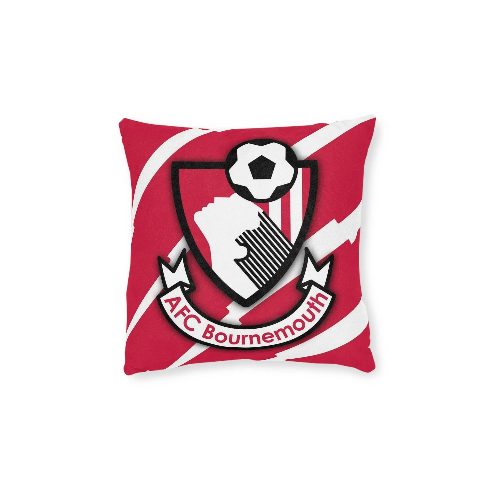 Bournemouth Retro Square Pillow