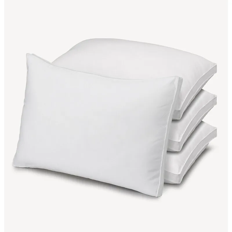 Camle Gel Fiber Firm Gusseted Support Pillow (Set of 4)