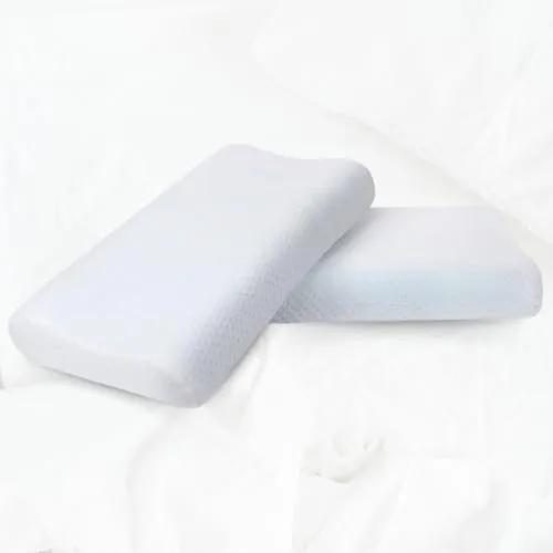 COCOFOAM COOL GEL MEMORY FOAM VENTILATED PILLOW (PACK of 1 PILLOW, WHITE)