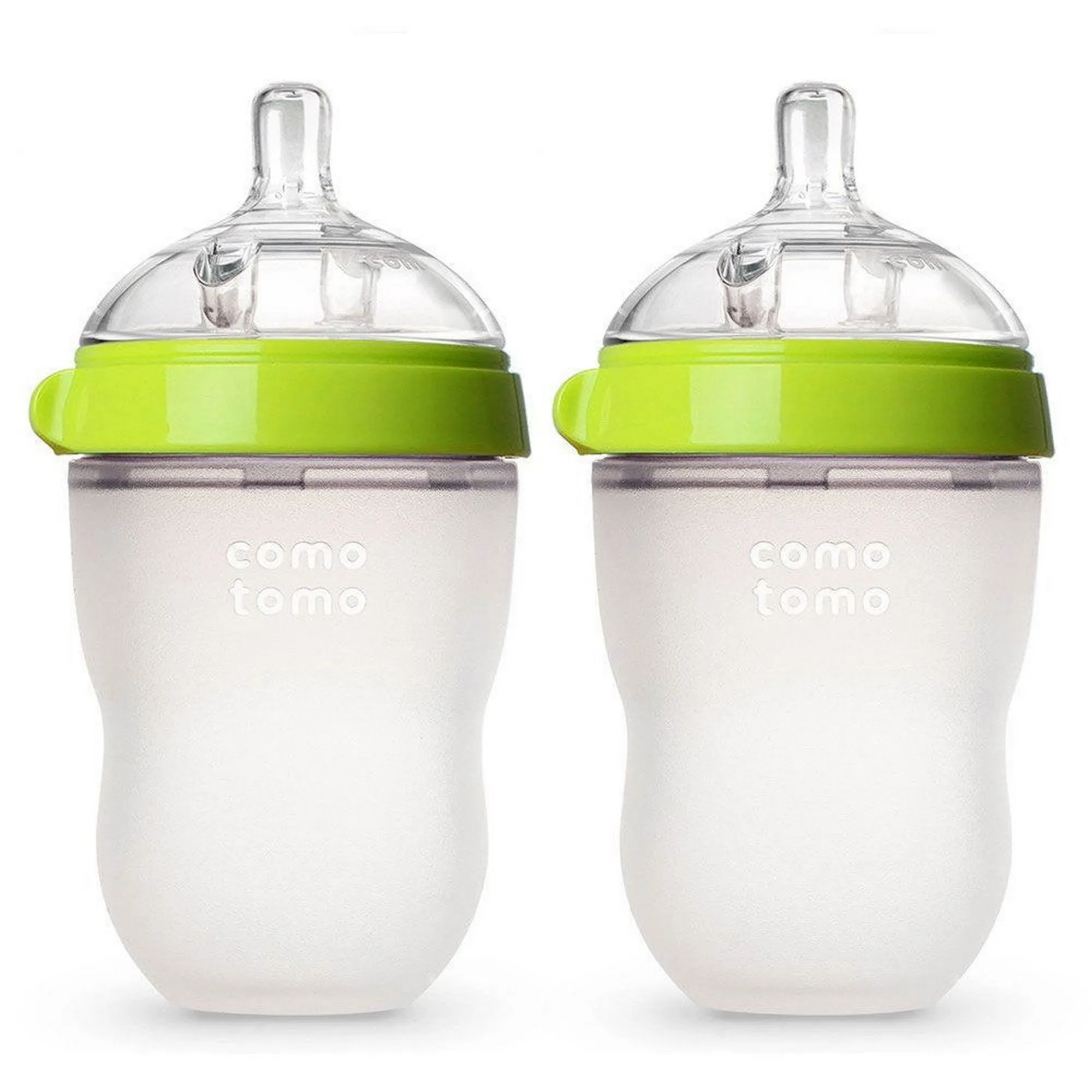 COMOTOMO Silicone Baby Bottle (2Pk)