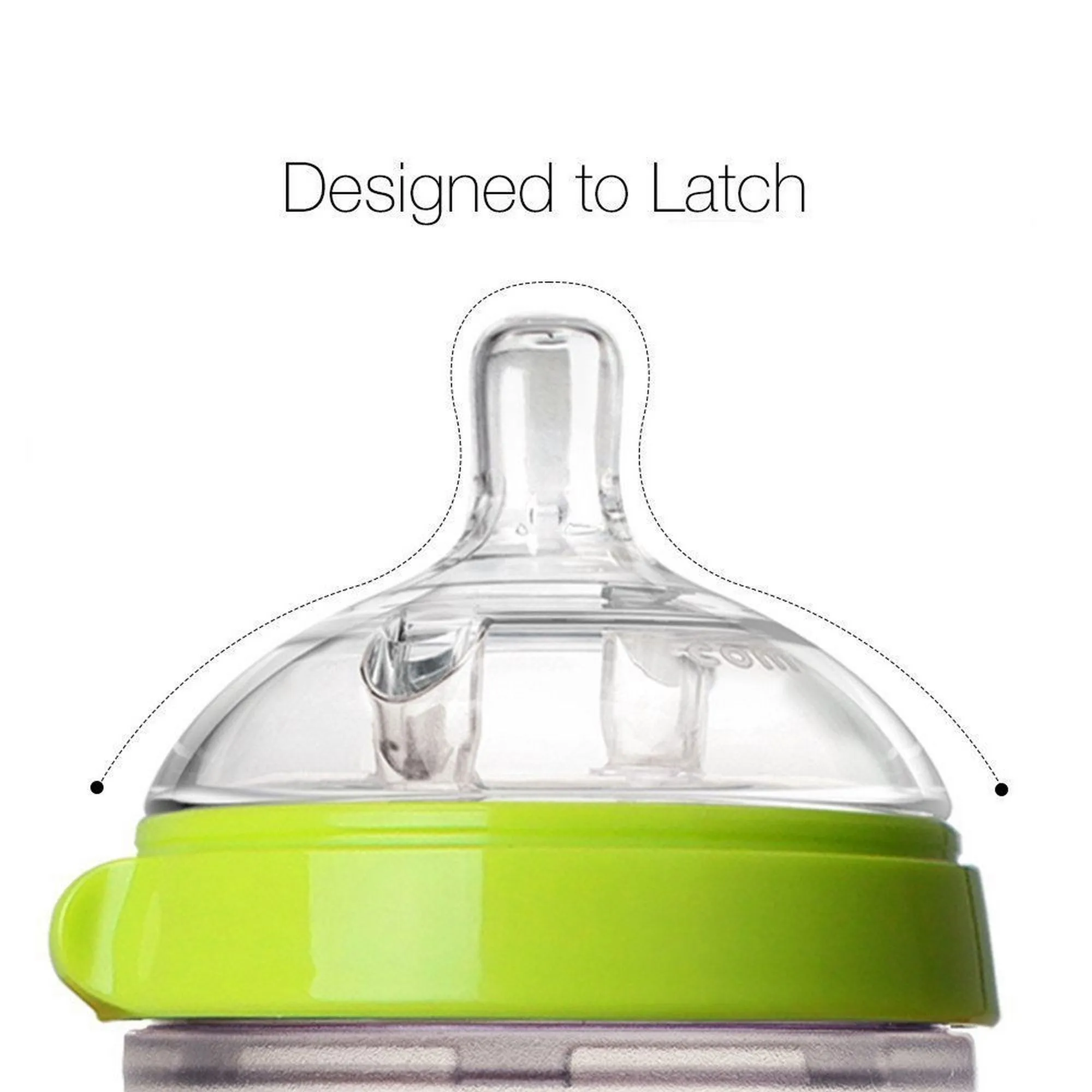 COMOTOMO Silicone Baby Bottle (2Pk)