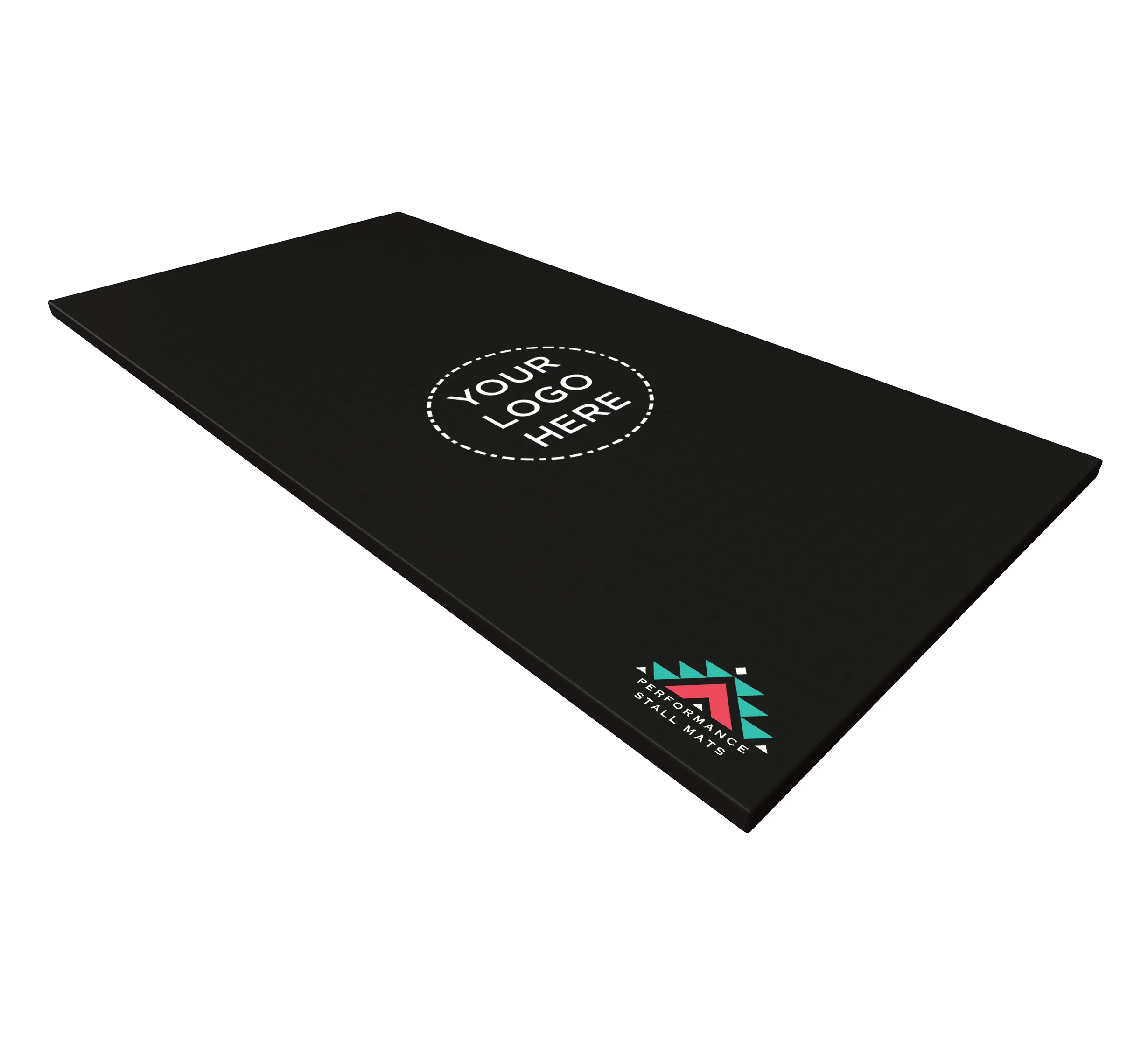 CUSTOM 3x9 Stall Mat Black