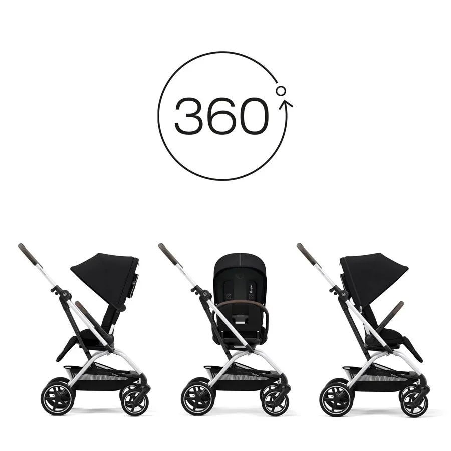 Cybex Eezy S Twist  2 SLV B/Moon Black