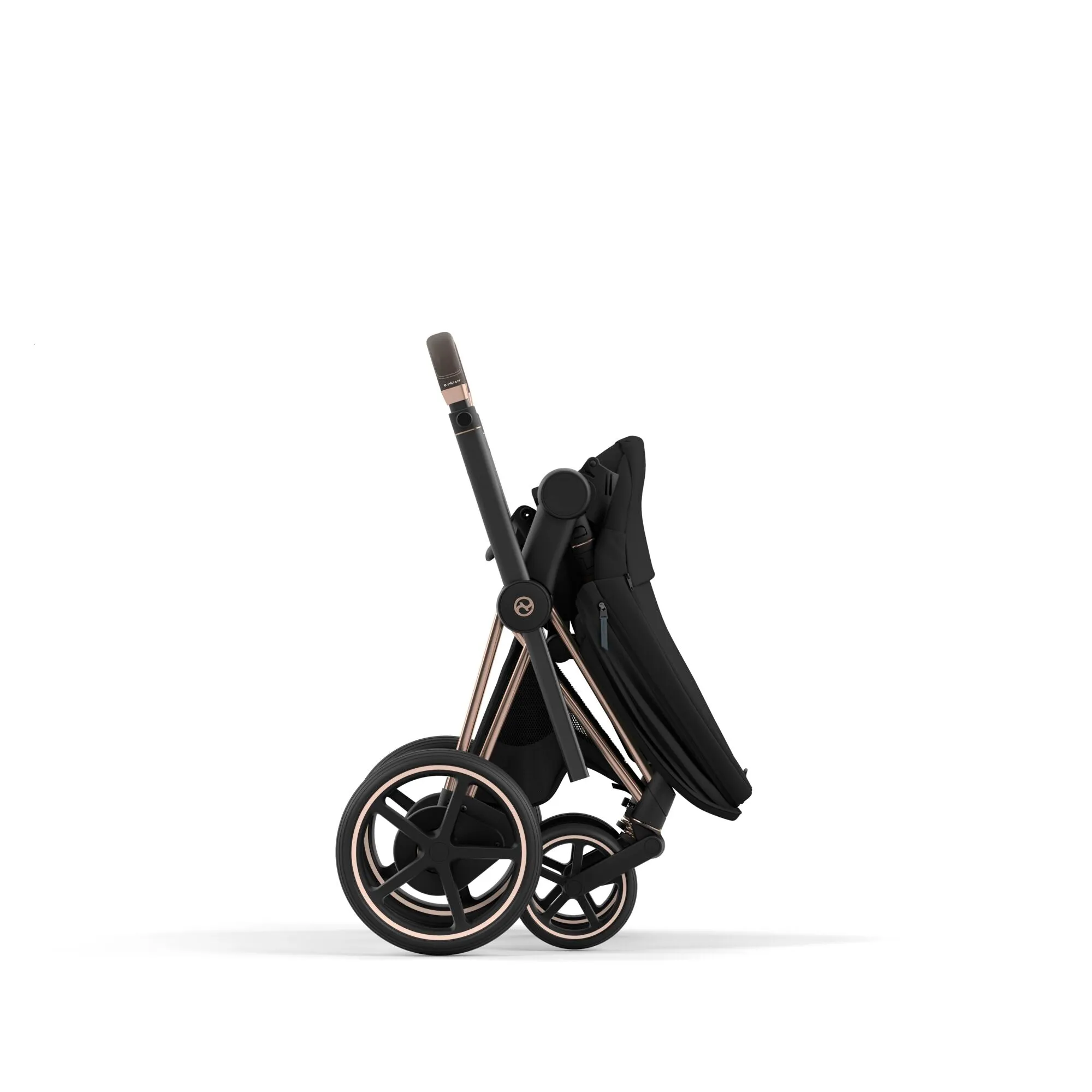 Cybex ePriam Pram 2022 Rose Gold   Stardust Black