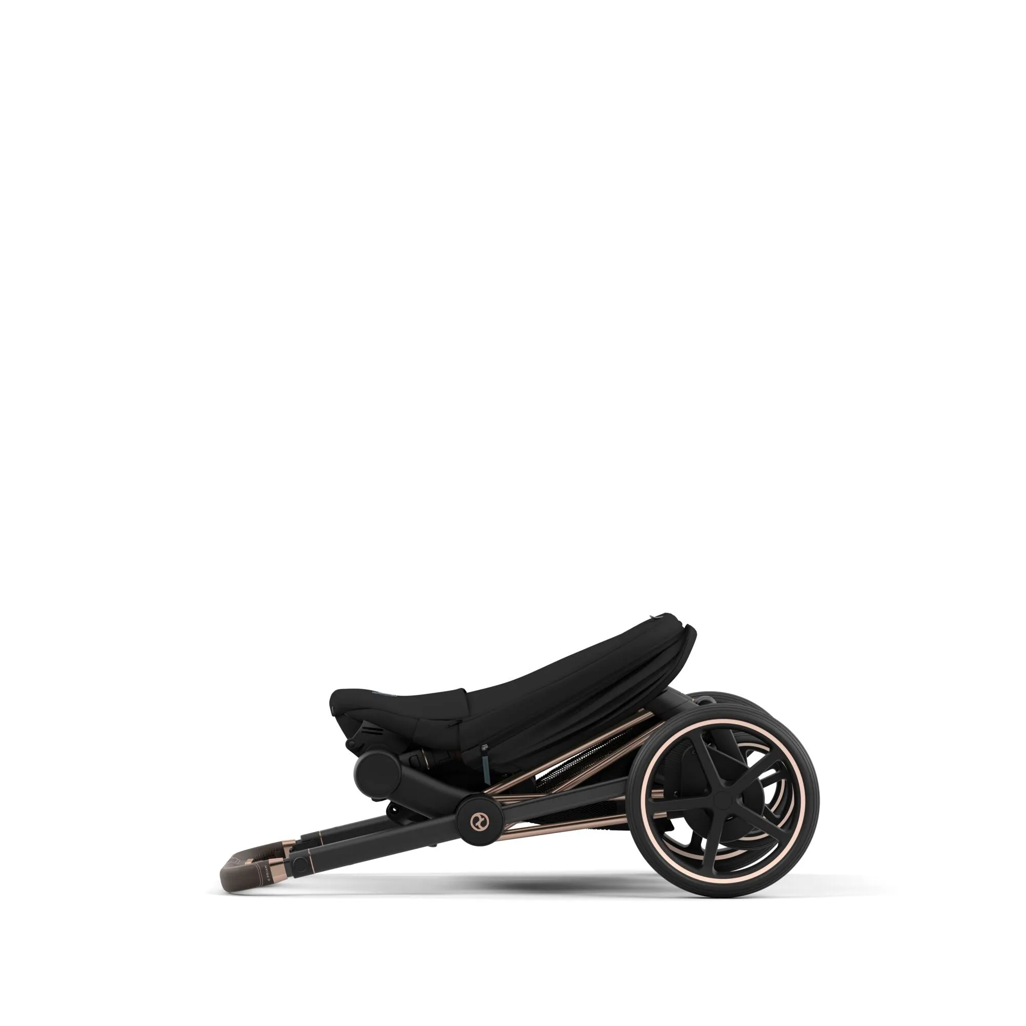 Cybex ePriam Pram 2022 Rose Gold   Stardust Black