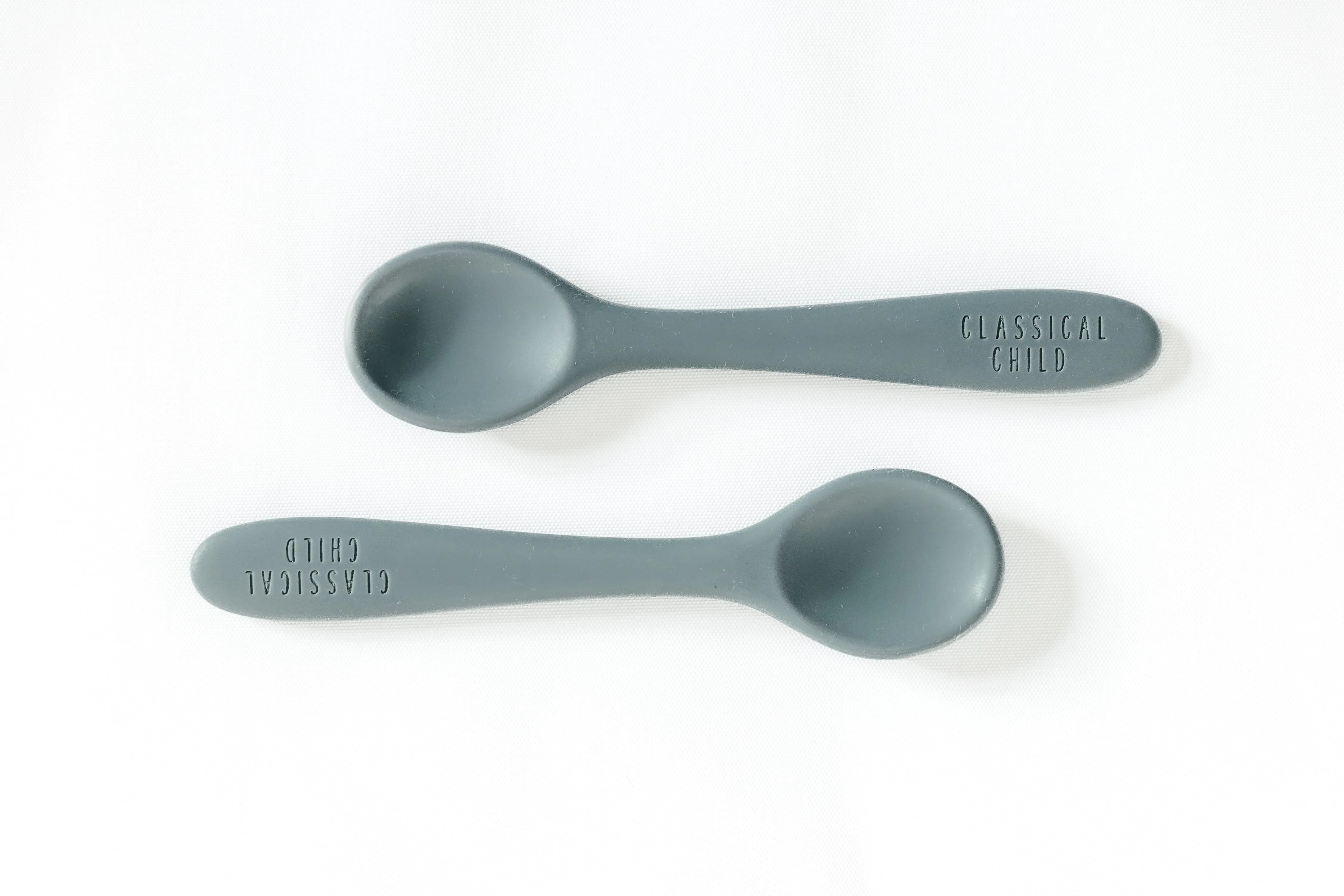 Denim Silicone Spoon 2 Pack