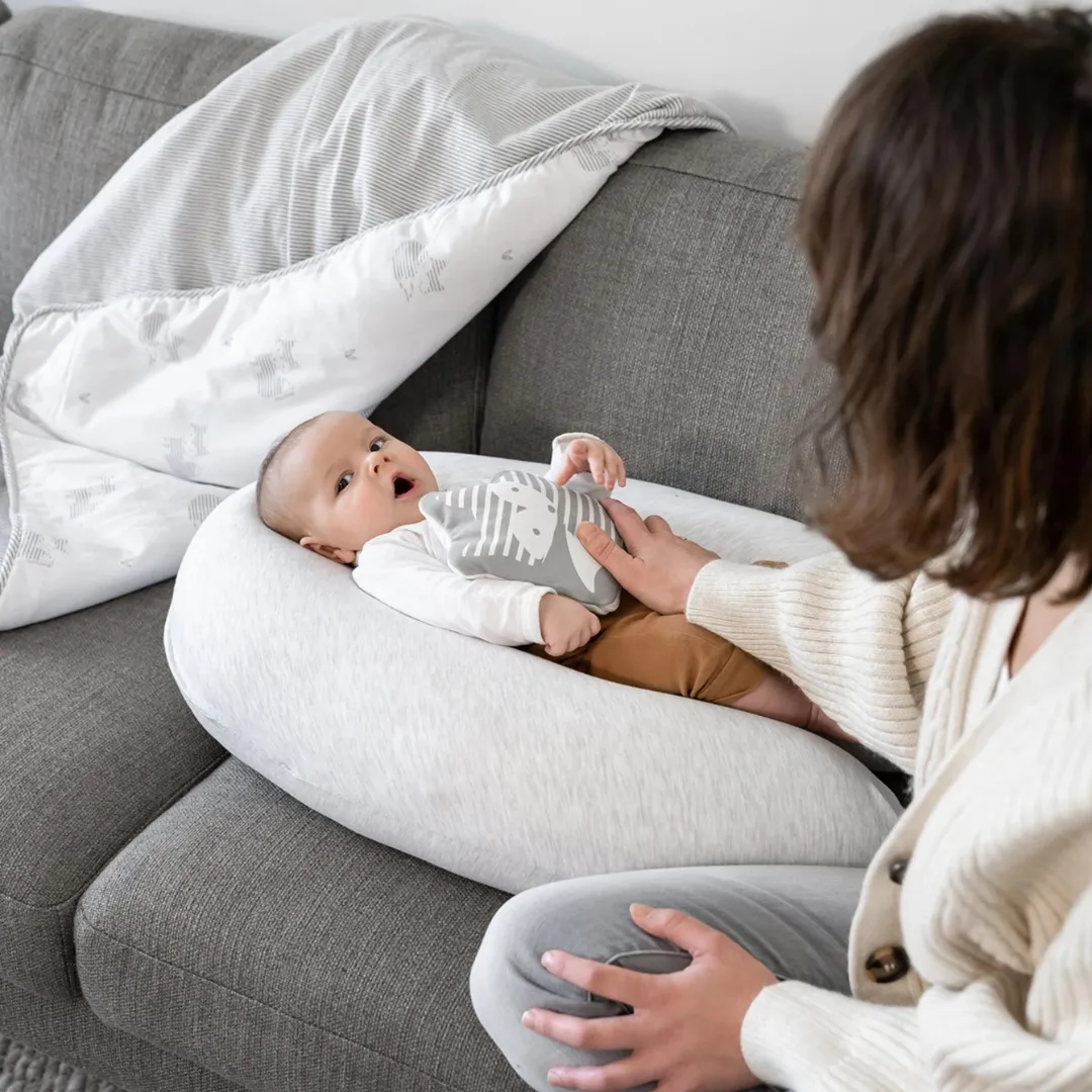 Doomoo Buddy Nursing Pillow - Chine White