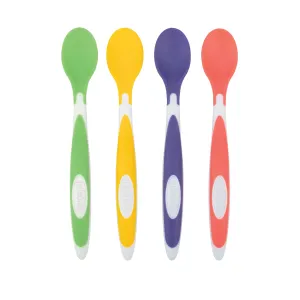 Dr. Brown’s™ Designed to Nourish™ Soft-Tip Toddler Feeding Spoons, 4 Pack