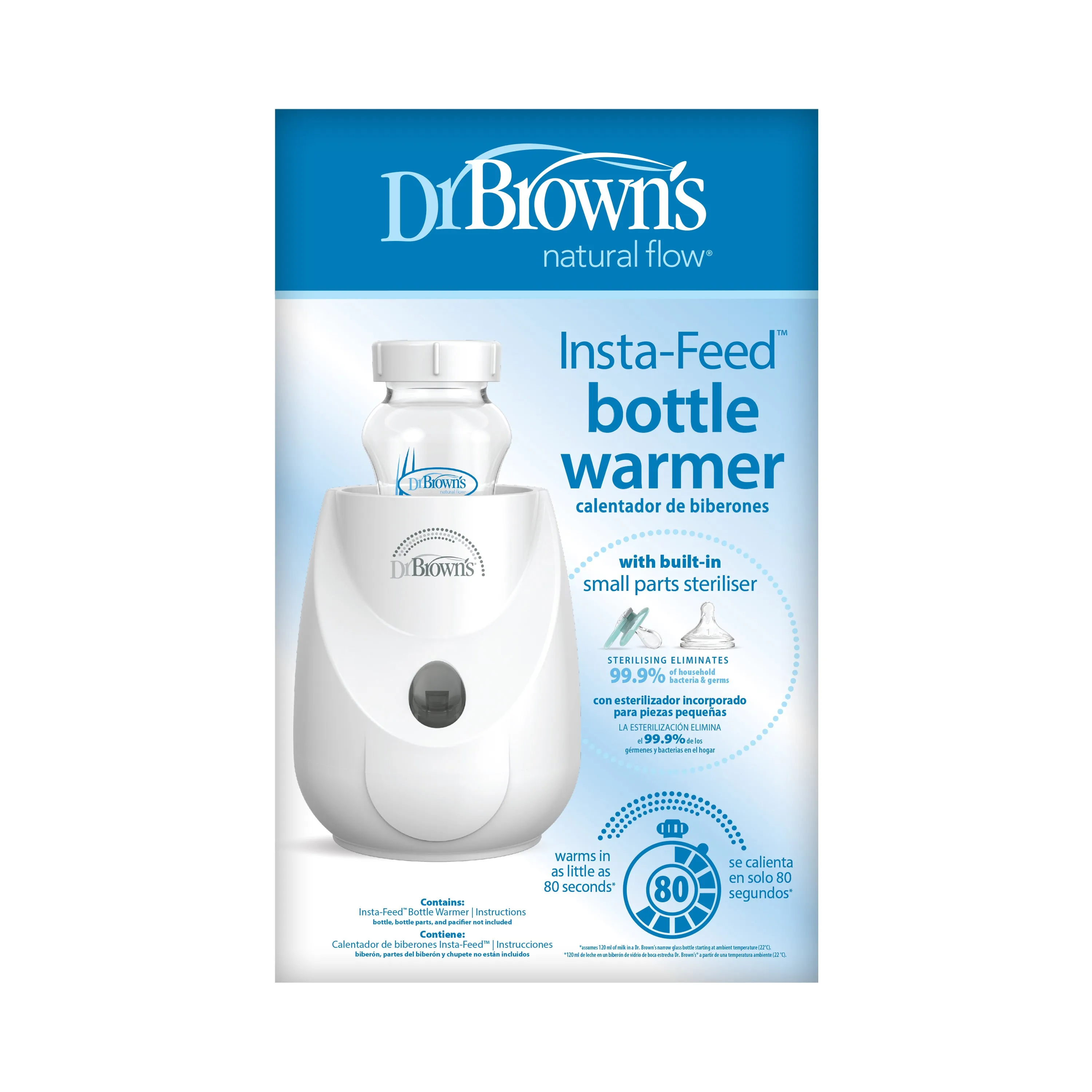 Dr. Brown’s Natural Flow® Breast Milk and Bottle Warmer