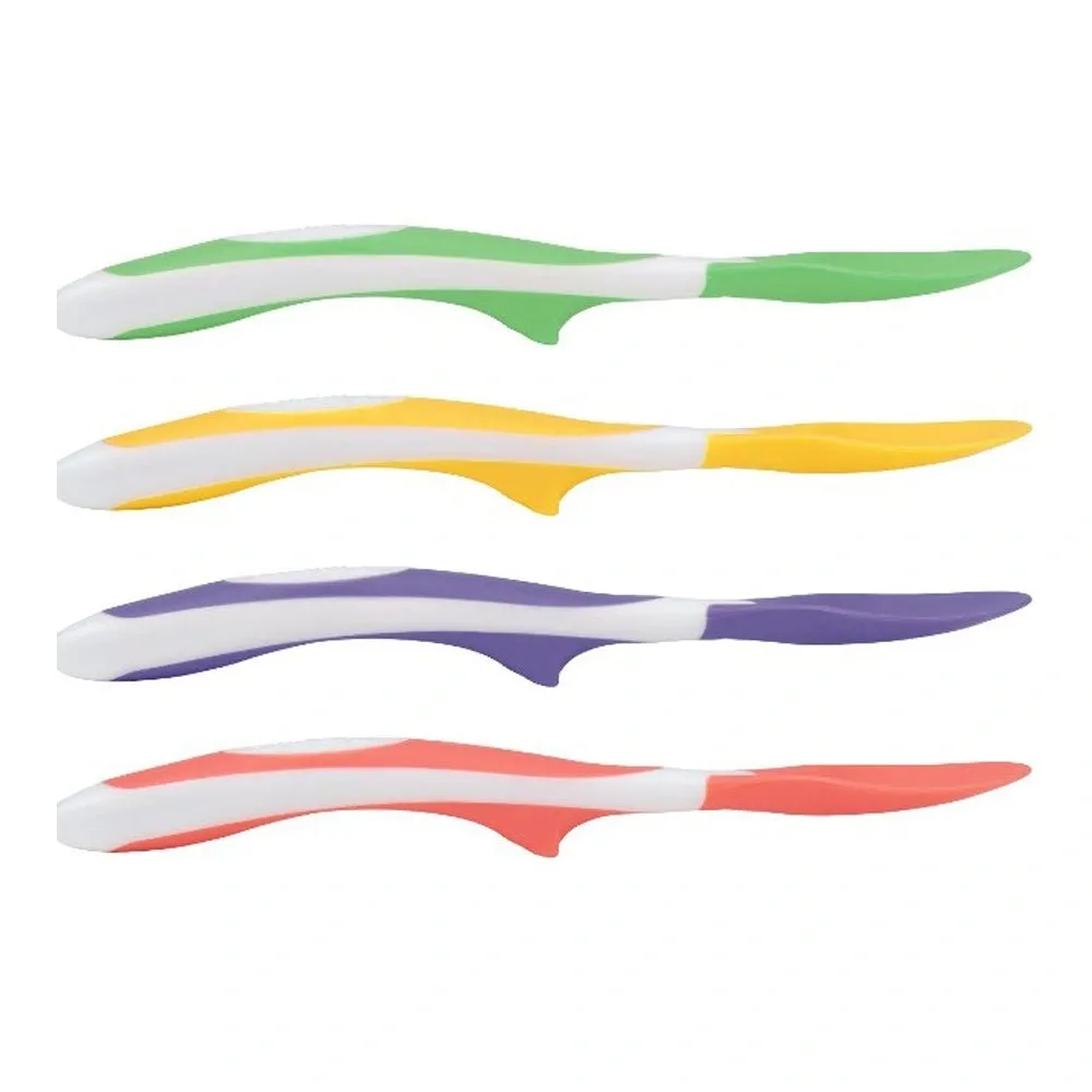 Dr. Browns Soft-Tip Spoon, 4-Pack (Yellow, Green, Purple, Red)