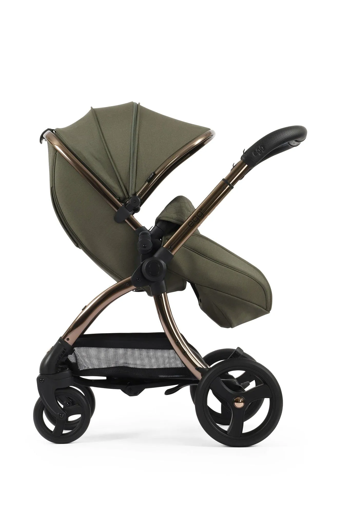 Egg 3 Stroller and Carrycot - Hunter Green