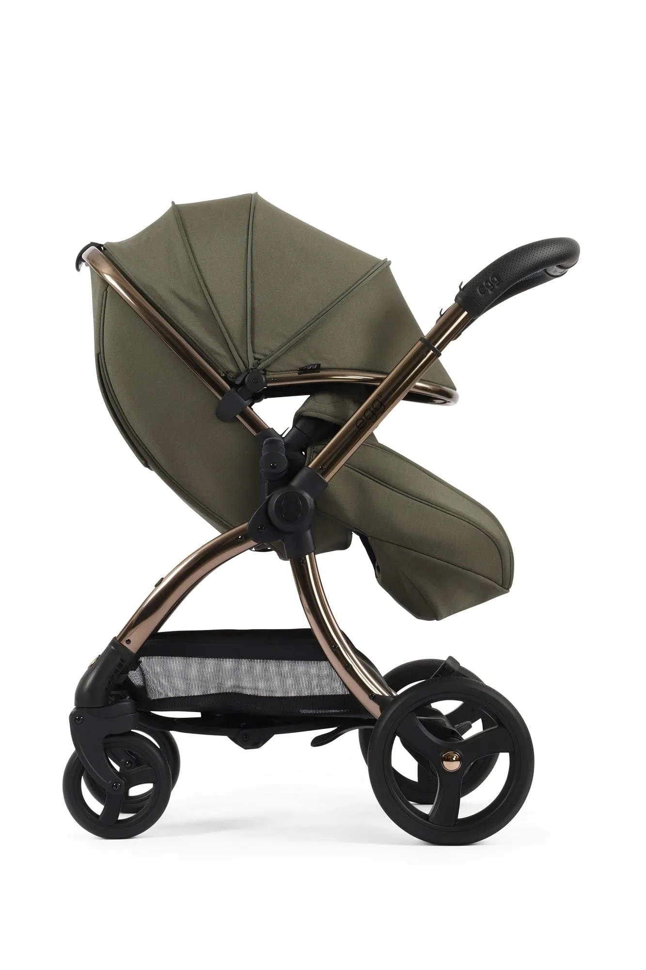 Egg 3 Stroller and Carrycot - Hunter Green