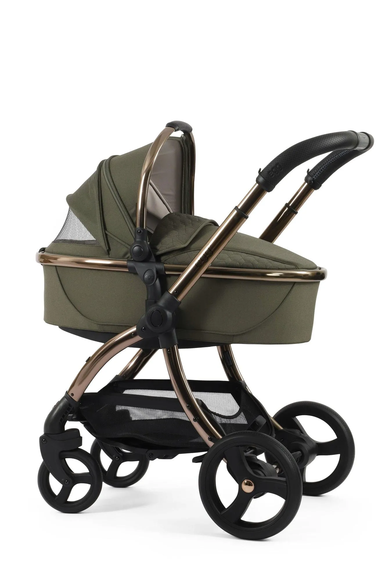 Egg 3 Stroller and Carrycot - Hunter Green