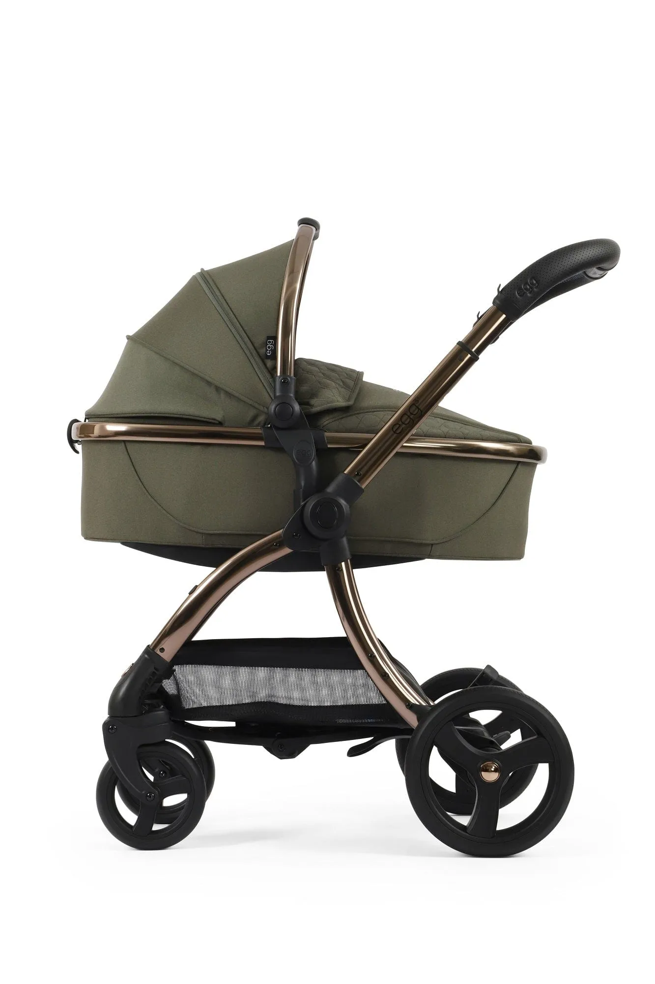 Egg 3 Stroller and Carrycot - Hunter Green