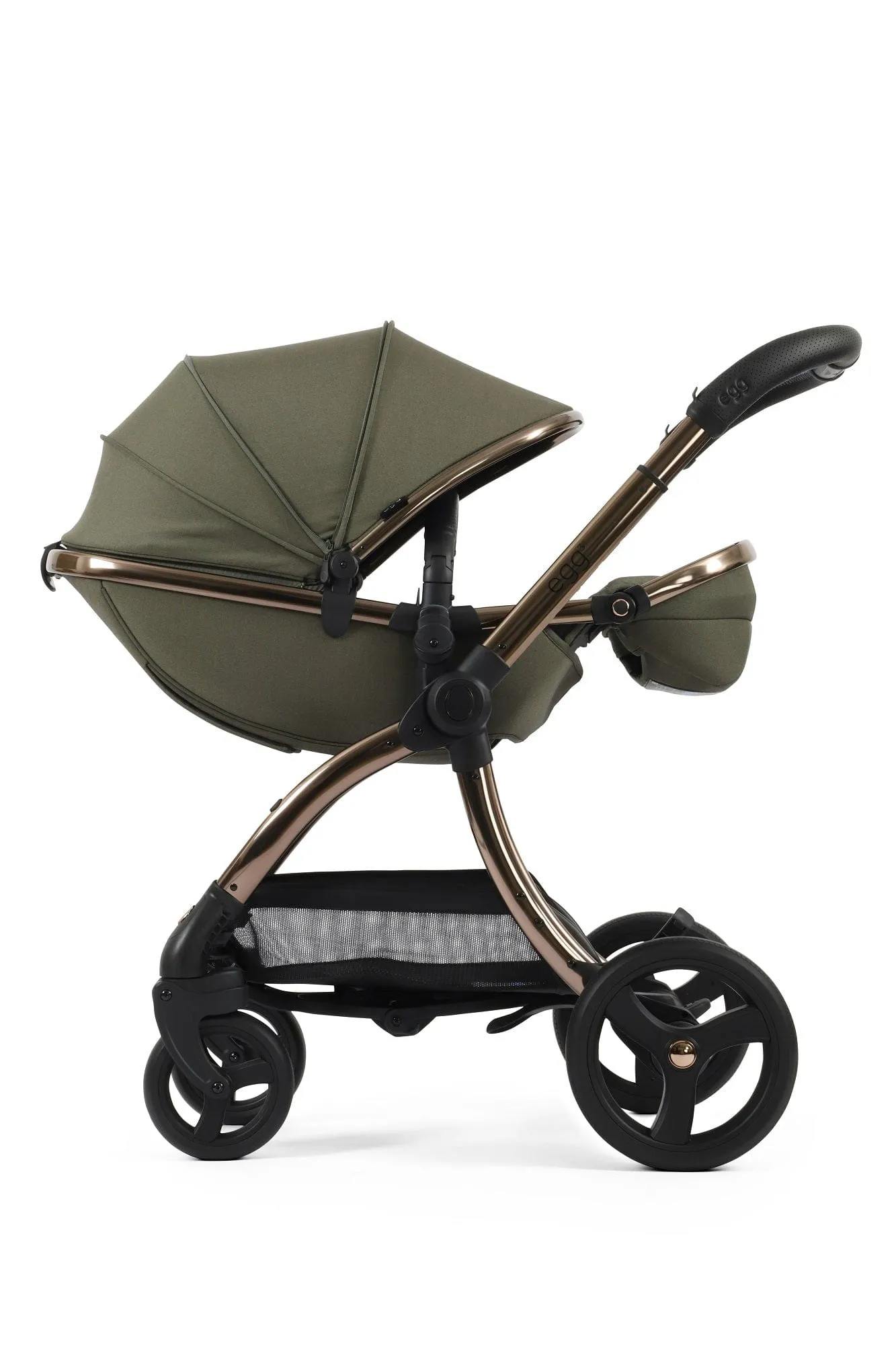 Egg 3 Stroller and Carrycot - Hunter Green