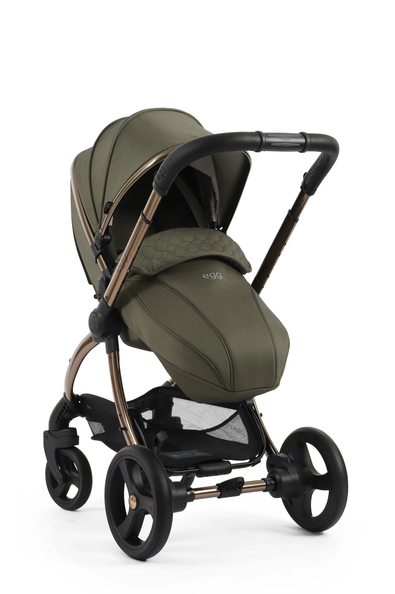 Egg 3 Stroller and Carrycot - Hunter Green