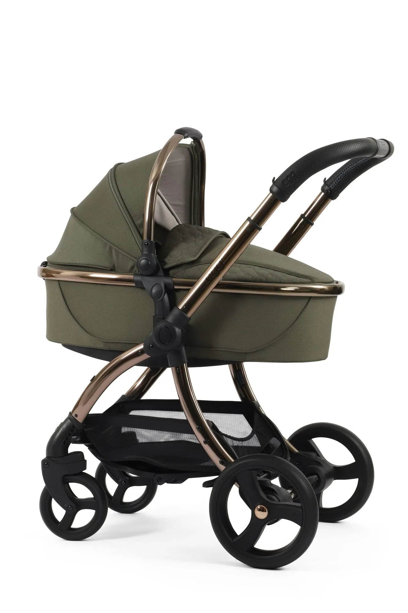 Egg 3 Stroller and Carrycot - Hunter Green