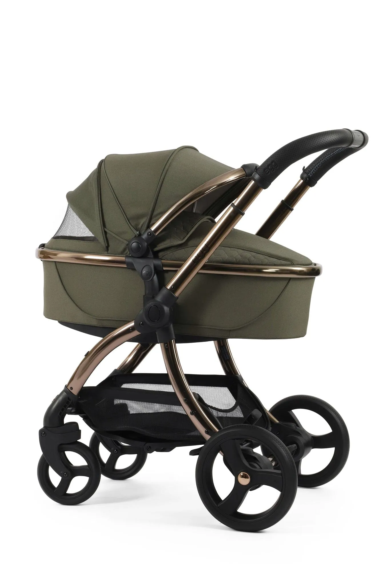 Egg 3 Stroller and Carrycot - Hunter Green