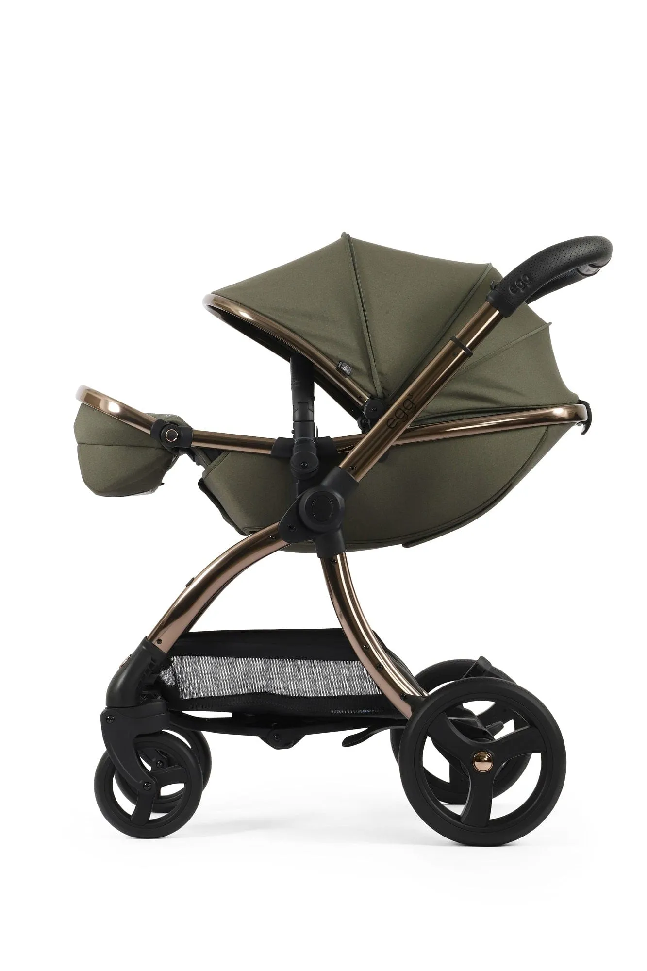 Egg 3 Stroller and Carrycot - Hunter Green