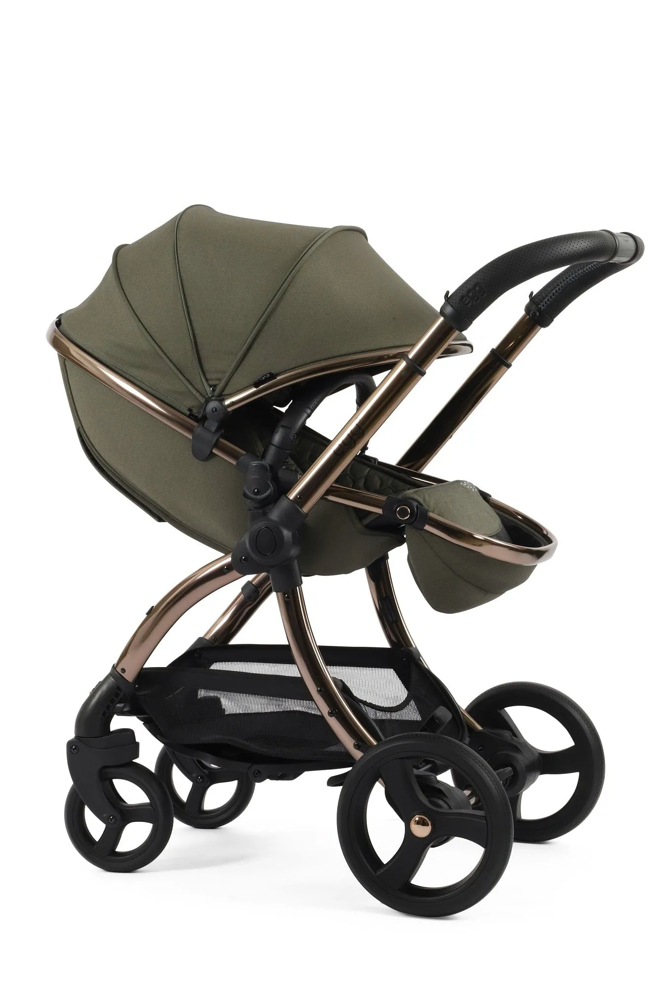 Egg 3 Stroller and Carrycot - Hunter Green