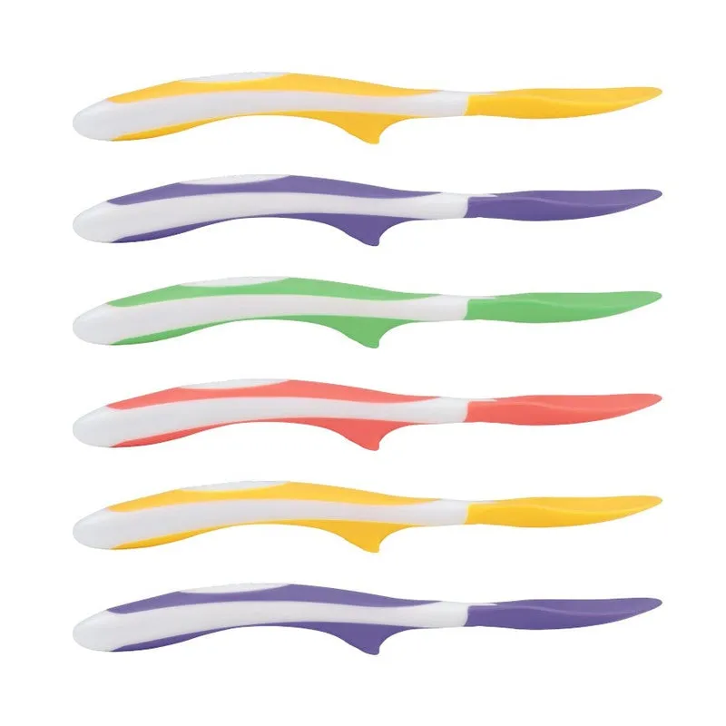 Feeding & Weaning Weaning Soft Tip Spoons Multicolor (6-Pack)