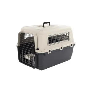 Flamingo Nomad Grey Medium Dog Transport Cage  53x67x47cm