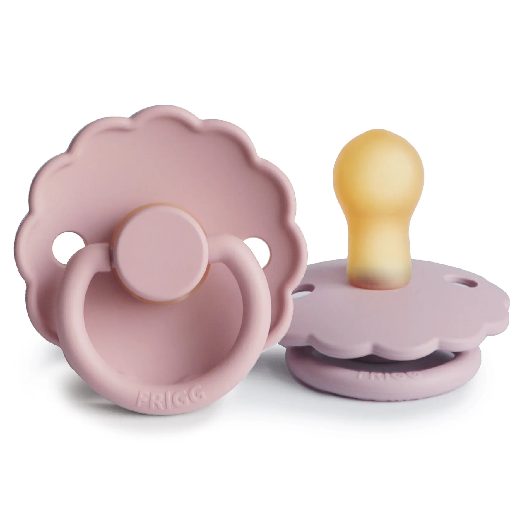 FRIGG Daisy Natural Rubber Baby Pacifier | 2-Pack