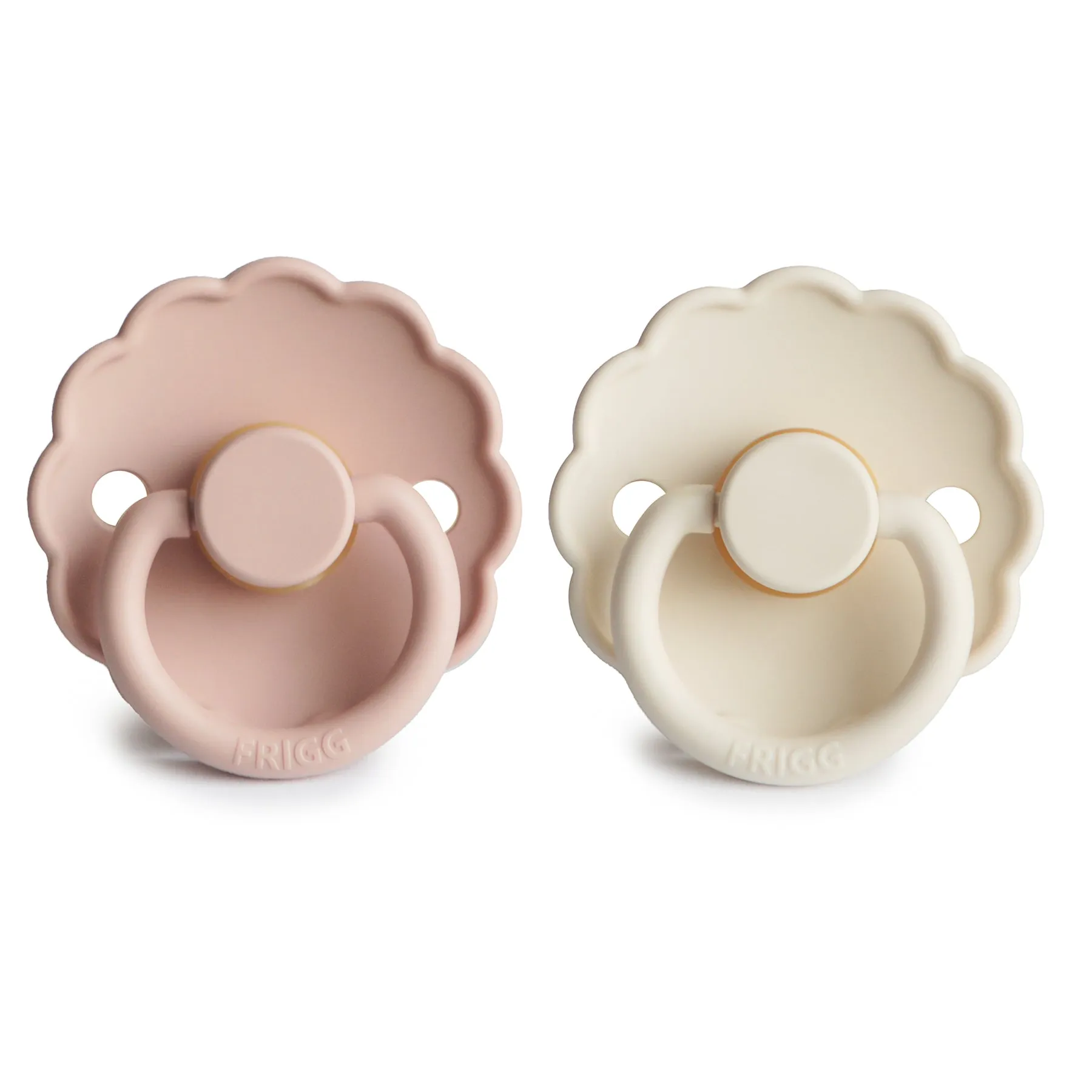 FRIGG Daisy Natural Rubber Baby Pacifier | 2-Pack