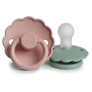 FRIGG Daisy Silicone Baby Pacifier (Blush / Sage)