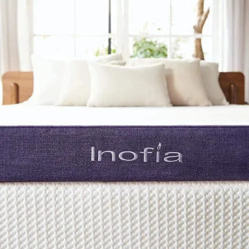 Inofia Sleep Gel Memory Foam Mattress Topper Single (New)