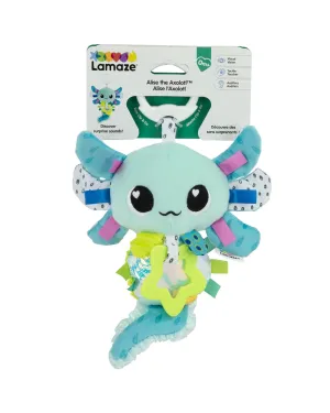 Lamaze Alise the Axolotl Clip & Go Plush