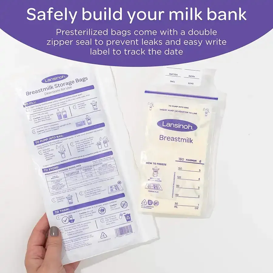 Lansinoh 50 Breastmilk Storage Bags