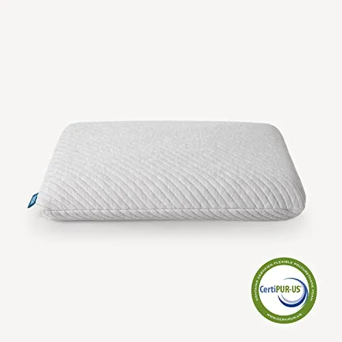 Leesa Premium Foam Pillow for Sleeping, King Size, CertiPUR-US Certified / 30-Night Trial