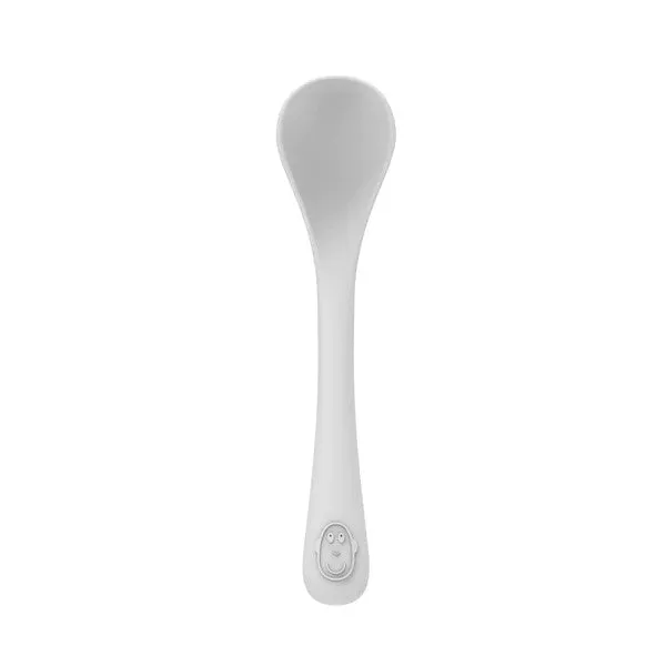 Matchstick Monkey Feeding Spoon Cool Grey