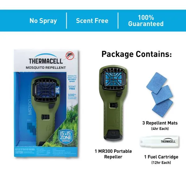 MR300 Portable Mosquito Repellent by Thermacell