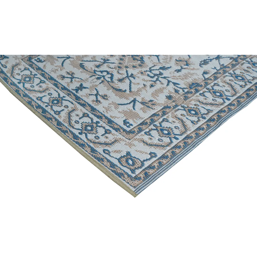 Nain Blue Recycled Plastic Outdoor Rug