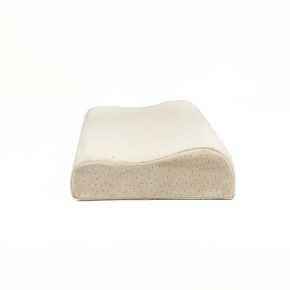 Natural Latex Spine Support Pillow 30 x 50cm Elastic