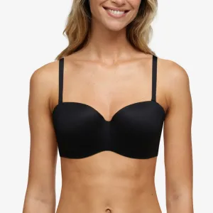 Norah Smooth Strapless In Black - Chantelle