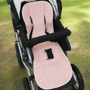 Nordic AIR  Reversible Pram Liner - Berry/Rose