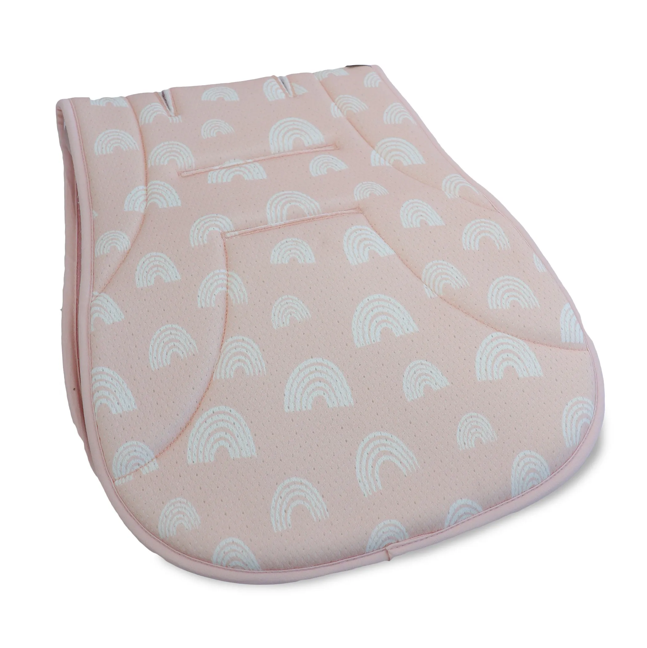 Nordic AIR  Reversible Pram Liner - Berry/Rose